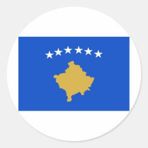 Kosovo Ronde Sticker