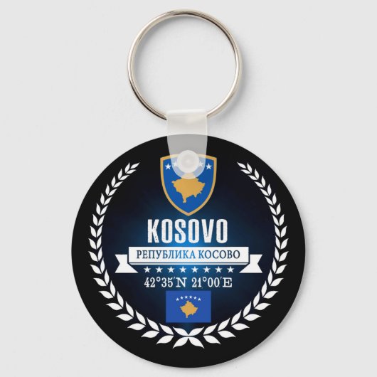 Kosovo Sleutelhanger (Voorkant)