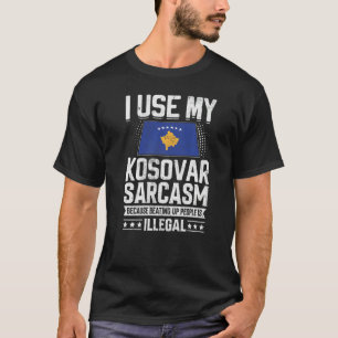 Kosovo - vlaamse souvenirs voor Kosovaarse Mannen T-shirt