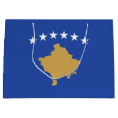 Kosovo-vlag Groot Cadeauzakje (Voorkant)