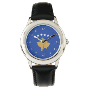 Kosovo-vlag Horloge