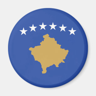 Kosovo-vlag Magneet
