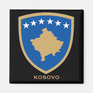 Kosovo Wapenmunt Magnet Magneet
