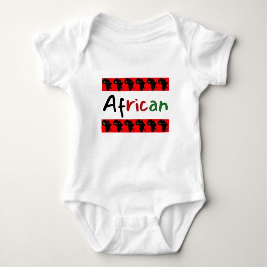 Kostbaar Afrikaans Romper (Voorkant)