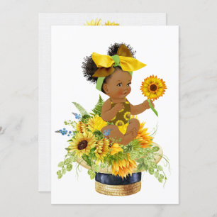 Kostbaar Baby shower of verjaardagsuitnodiging Kaart