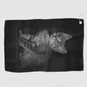 Kostbaar Kitten Golfhanddoek (Horizontaal)