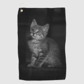 Kostbaar Kitten Golfhanddoek (Voorkant)