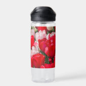 kostbare bloemblaadjes waterfles (Achterkant)