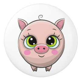 Kostbare dieren thema keramische knop