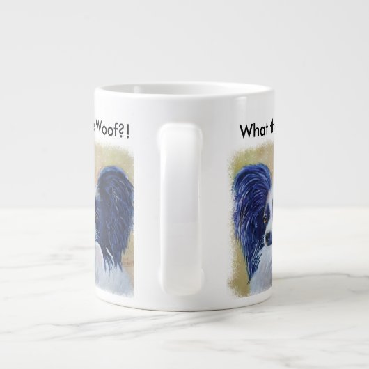 KOSTBARE PAPILLON EXTRA GROTE BEKER (Achterkant)