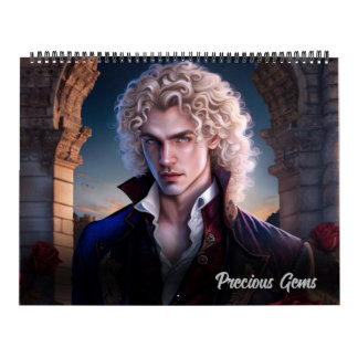 Kostbare Pareltjes Birthstone Gothic Art Kalender