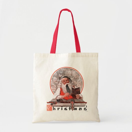 Kosten voor de kerstman tote bag (Voorkant)