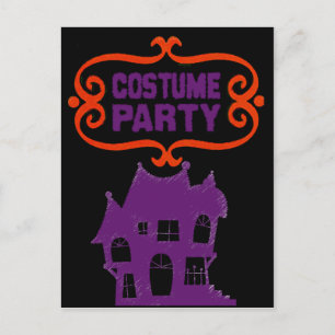 KOSTPARTIJ GEVONDEN HUIS INVITE BRIEFKAART