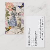  kostudeerontwerper/ kledingwinkel visitekaartje (Voorkant / Achterkant)