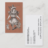  kostudeerontwerper/ kledingwinkel visitekaartje (Voorkant / Achterkant)