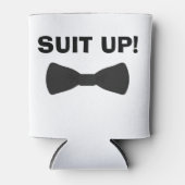 Kostuum omhoog bruiloft partij koelboxxen aangepas blikjeskoeler (Voorkant)