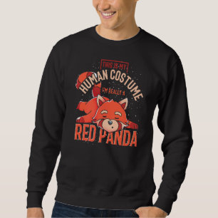 Kostuum Party Slapen Zoo Dier Rood Panda 1 Trui