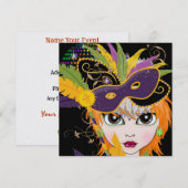 Kostuum Party uitnodiging door SRF (Voorkant / Achterkant)