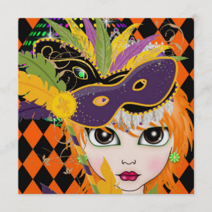 Kostuum Party uitnodiging door SRF