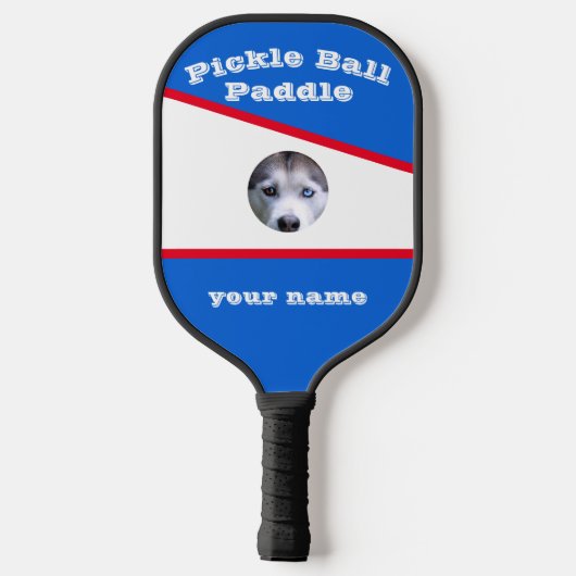 KOSTUUM, PERSONALISEREN, SJABLOON Pickleball Paddl Pickleball Paddle (Achterkant)