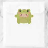 kostuum ronde sticker (Tas)