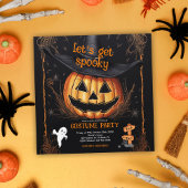 Kostuum Spooky Party Halloween Kaart