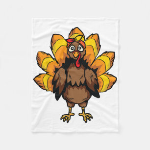 Kostuum Thanksgiving Dag Cute Herfst herfst Turkij Fleece Deken