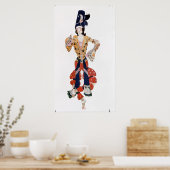 Kostuum voor Nijinsky in het ballet Poster (Keuken)