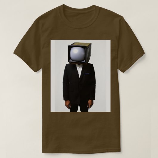 Kostuumbuis TV-Man 3 T-shirt (Design voorkant)