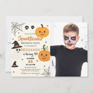 Kostuumfeest Trick-or-Treat Uitnodigen Kaart