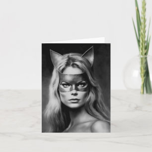  kostuummasker feestdagen kaart