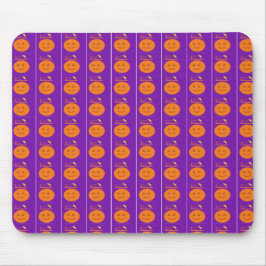 Kostuumontwerp Pompoen Paarse Mousepad Muismat