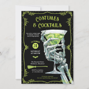 Kostuums & Cocktails Volwassen Griezelige Hallowee Kaart
