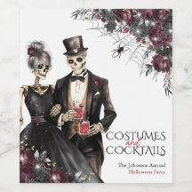 Kostuums en Cocktails Volwassen Halloween Party