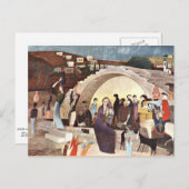 Kosztka - Maria's Bron in Nazareth Briefkaart (Voorkant / Achterkant)