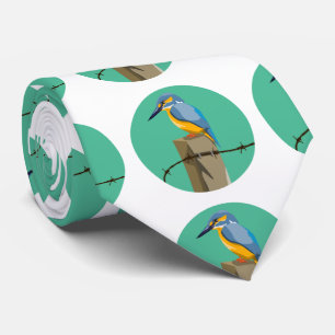 Kotare Kingfisher Bird Stropdas