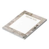 Kotel Jerusalem Stone Mitzvah merkt Notitieblok op (Gedraaid)