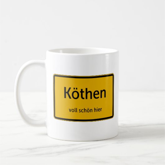 Köthen Tasse Kaffeetasse Teetasse Koffiemok (Links)