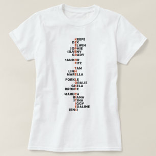 KOTLC Fan Foxfire Academy Team Foster Keefe T-shirt