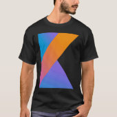Kotlin Code Web Developer Front End Developer T-shirt (Voorkant)