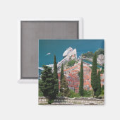 Kotor au Monténégro Magnet Carré (Recto/Verso)