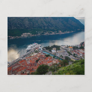 Kotor bay Montenegro Briefkaart