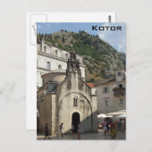 Kotor Briefkaart (Voorkant / Achterkant)