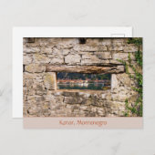 Kotor door het venster briefkaart (Voorkant / Achterkant)