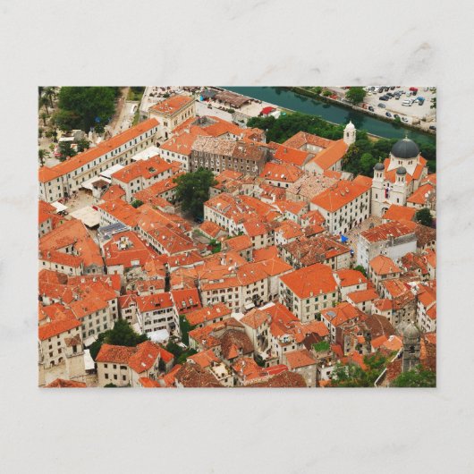 Kotor in Montenegro Briefkaart (Voorkant)