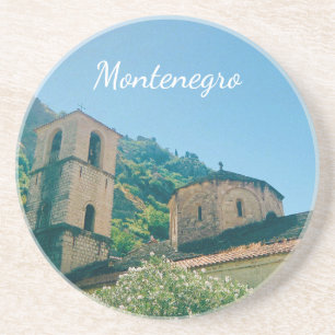 Kotor, Montenegro - Reis souvenir Zandsteen Onderzetter