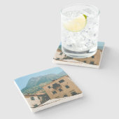 Kotor - Montenegro Stenen Onderzetter (Zijkant)