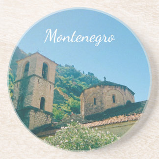 Kotor, Montenegro - Travel Souvenir Zandsteen Onderzetter