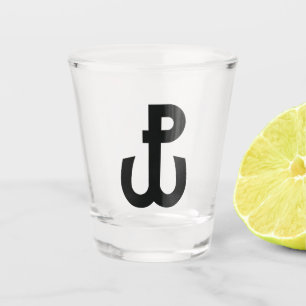 Kotwica-symbool Shot Glas