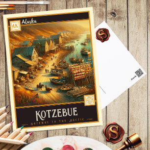 Kotzebue, Alaska BRIEFKAART